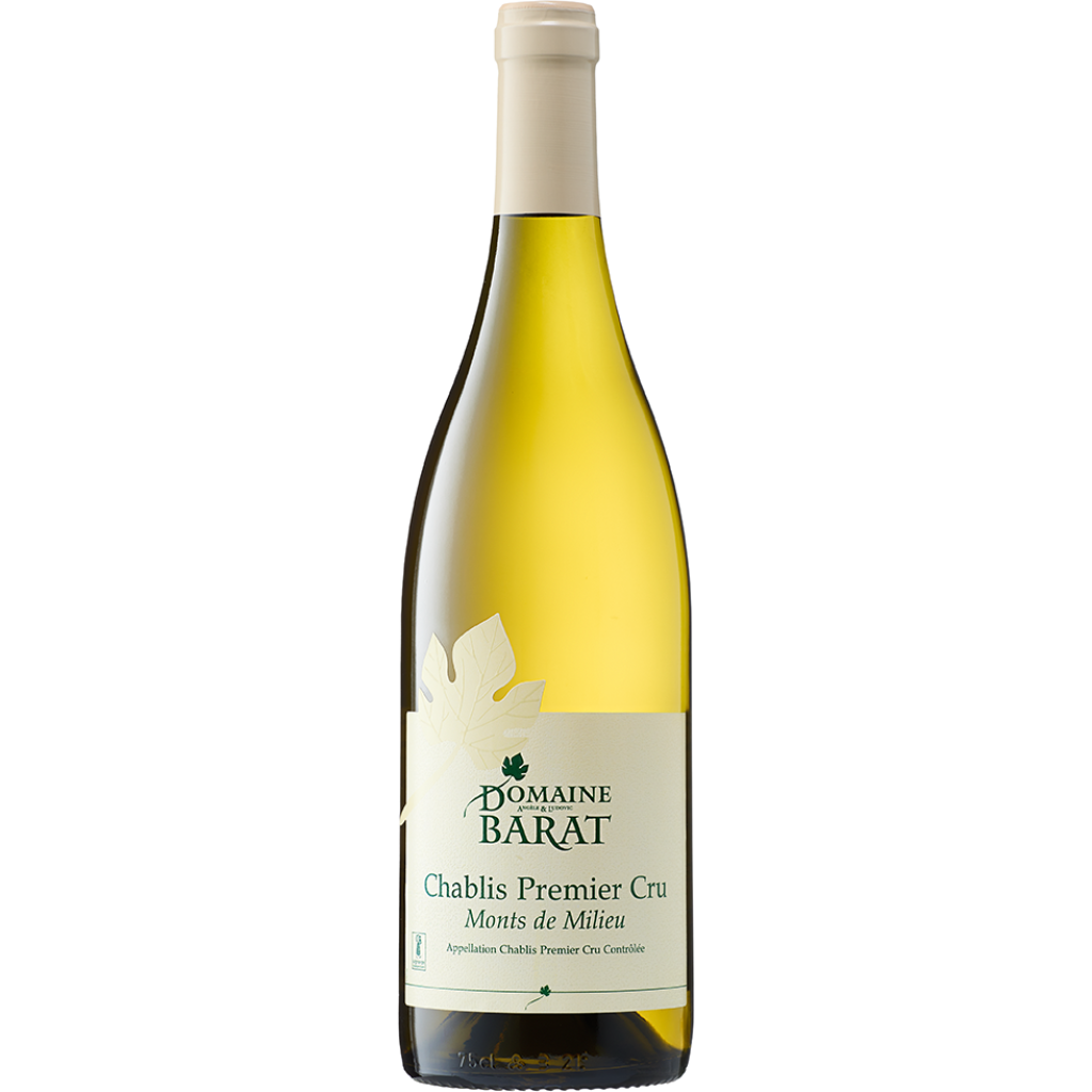 2020 Domaine Barat Chablis Premier Cru Mont de Milieu, Burgundy, France