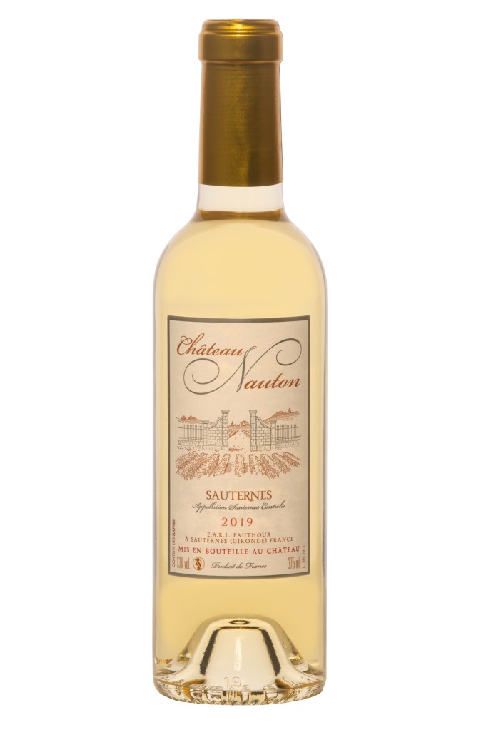 2019 Château Nauton, 1/2 Sauternes 37.5cl, Bordeaux, France
